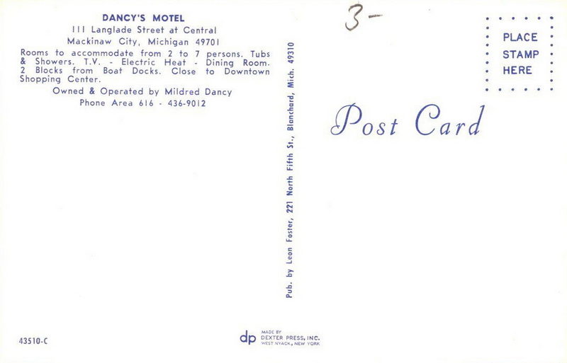 Apple Blossom Boutique (Dancys Motel, Welcome Inn) - Vintage Postcard (newer photo)